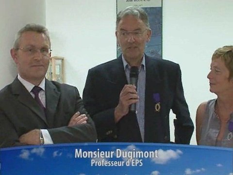 départ en retraite et palmes académiques au collège