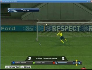 Pes 2009 kaçırılan gol Rooney (19king19) Abdülvahap