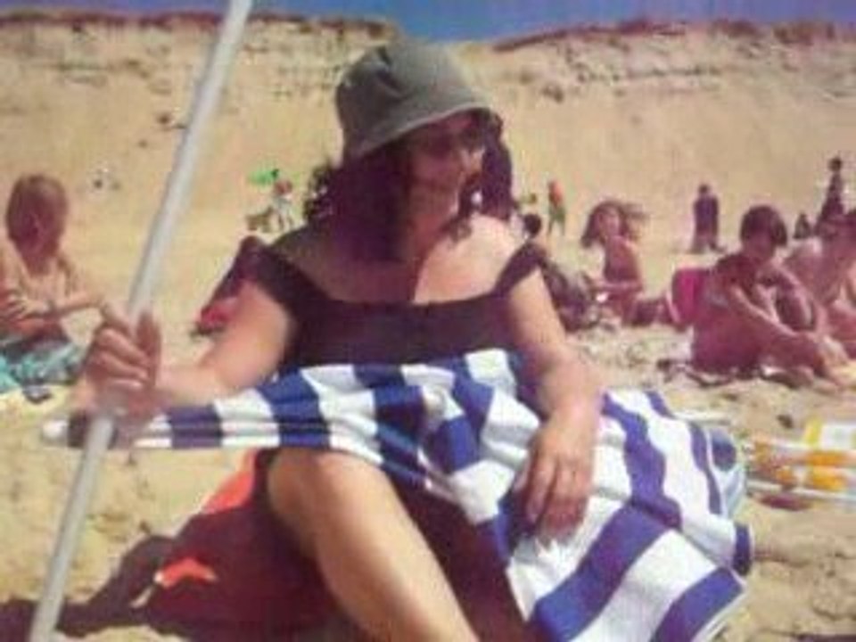 Marie et son parasol