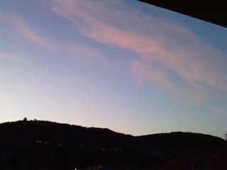 Lever de soleil à Nice