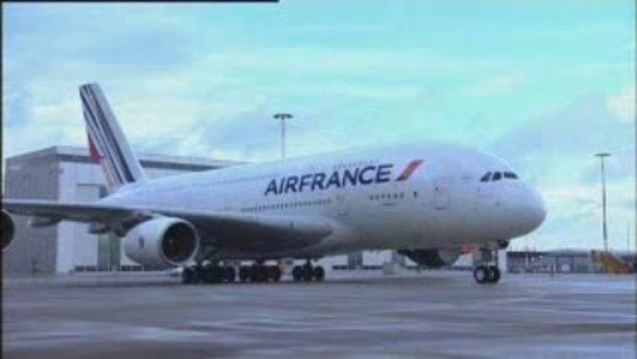 AIRBUS A380 AIR FRANCE NOUVELLES COULEURS
