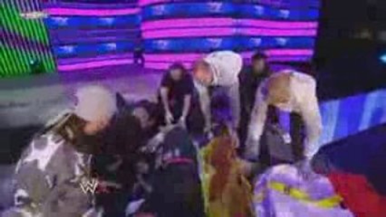 WWE  Jeff Hardy Pyro Accident