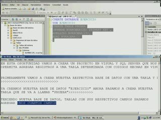 AGREGAR UN REGISTRO DESDE VISUAL A SQL SERVER 1 - 3