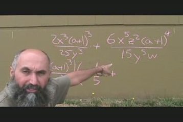 Mathematics III (82): Factoring: Part 3 - GCF