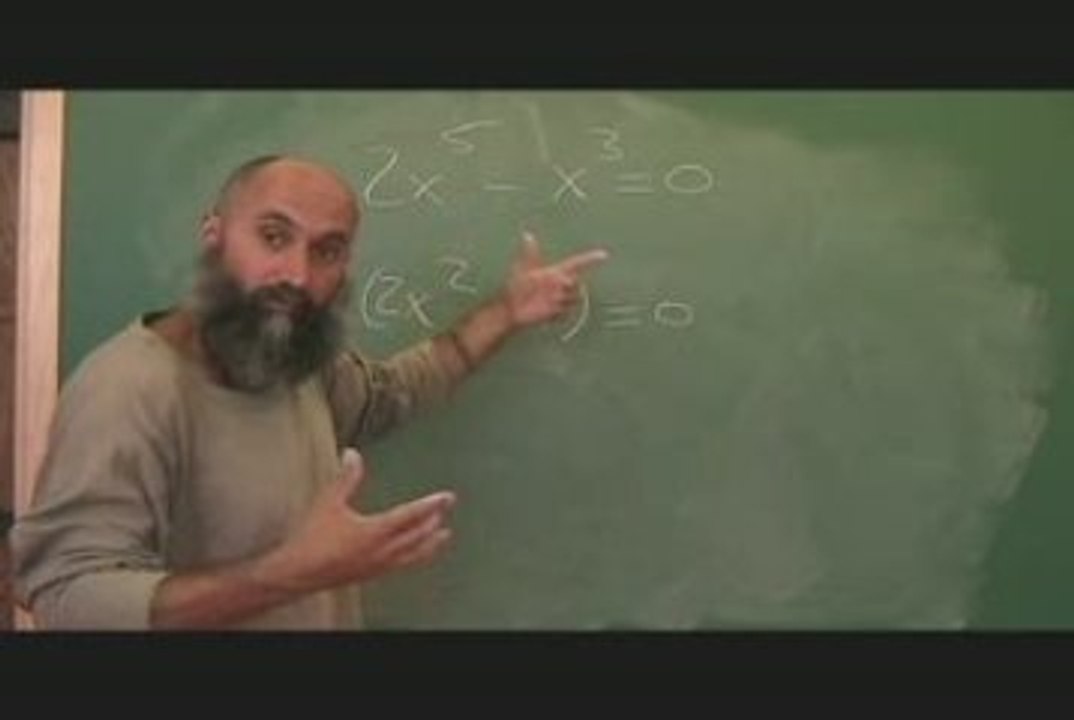 Mathematics III (84): Solving and Graphing - GCF