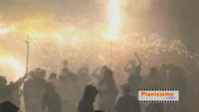 Féria Millas 2009 correfoc 1 spectacle pyrotechnique