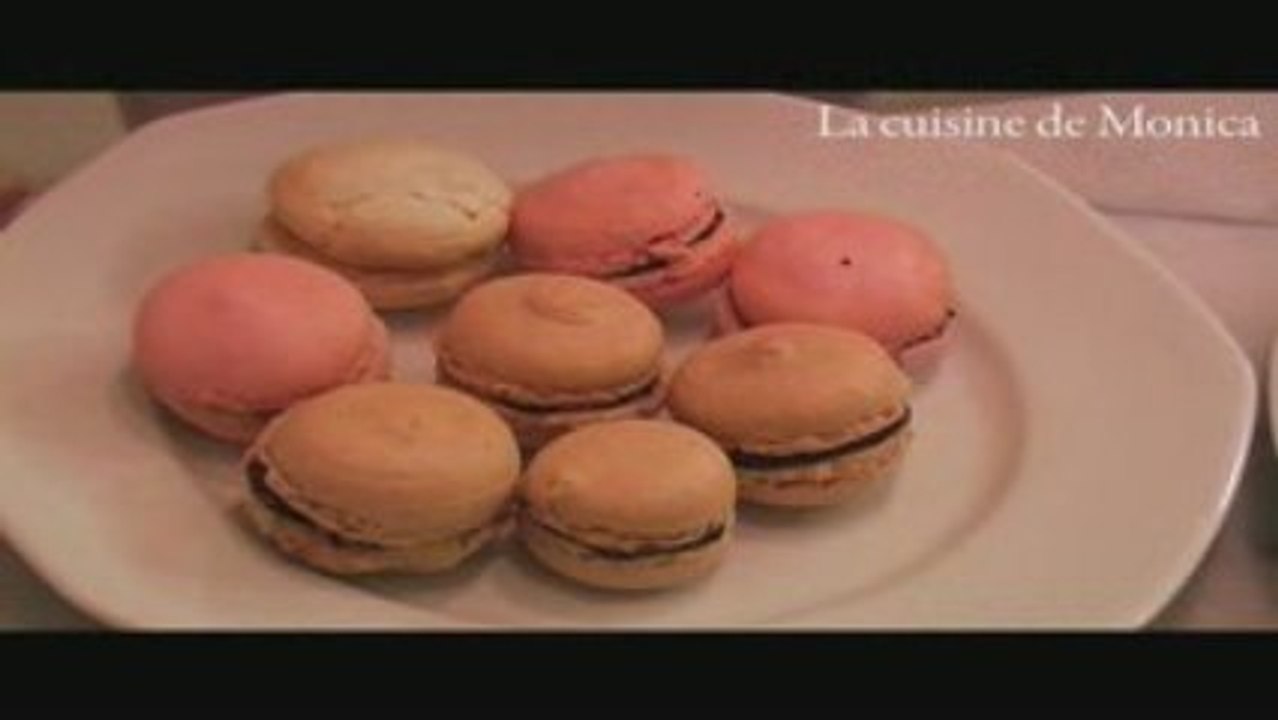 Macarons (Recette de Monica)