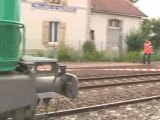 Déraillement d'un train à Vallant-Saint-Georges