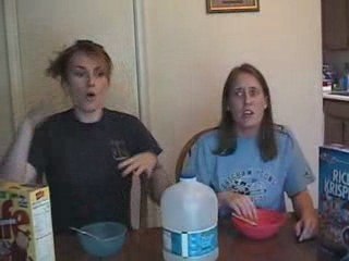 Grace Olivia with Milk and Cereal