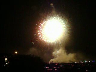 feu d'artifice valras 14/07/2009