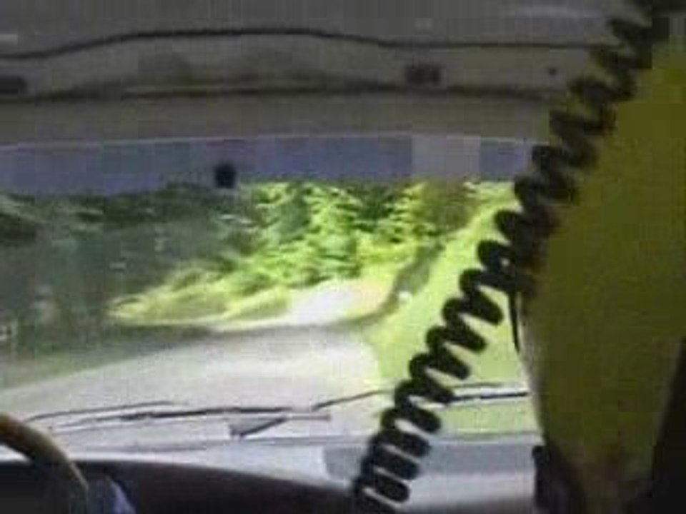 rallye Kalt-Bec: caméra embarquée ES5 - 309 GTI16 grA