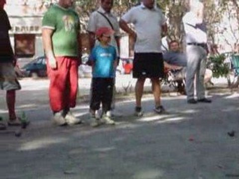 Festival à pétanque aux canuts, à Lyon journée du mercredi