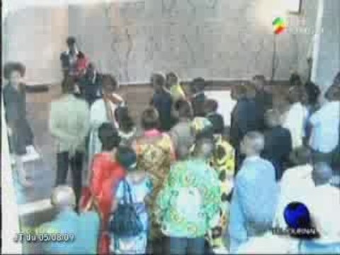 Fespam : 3 délégations ministérielles visitent le mémorial