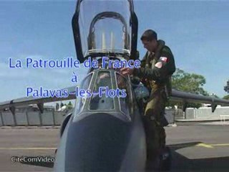 La Patrouille de france à Palavas