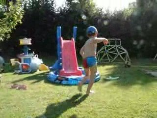 toboggan piscine