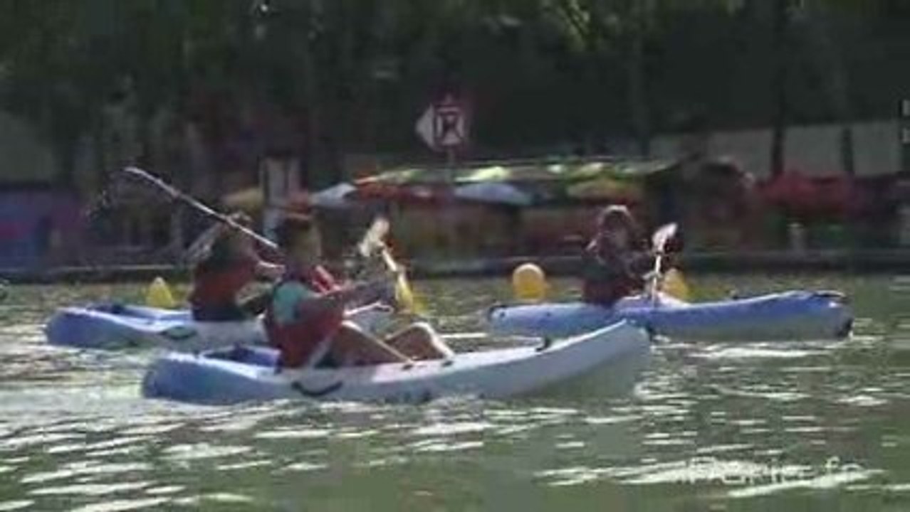 Paris plages à la Villette