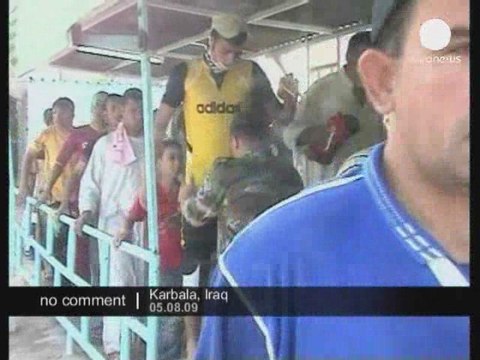 Pèlerins chiites en Irak