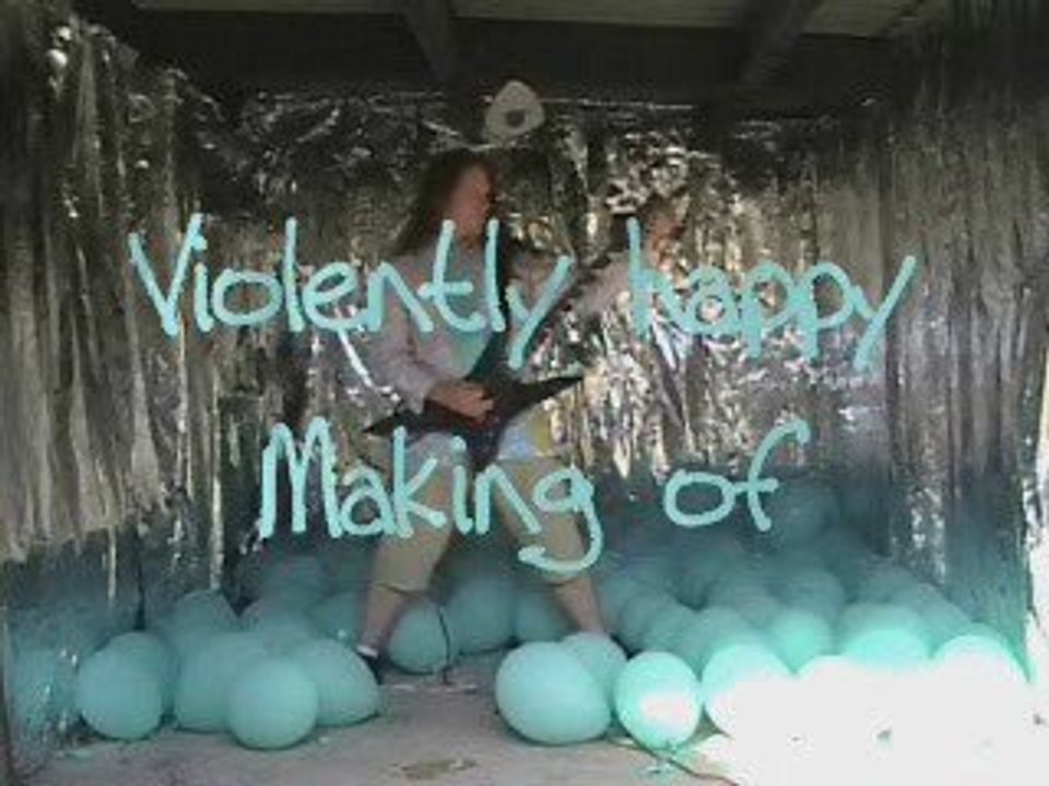 Björk Violently happy clip suédé making of