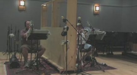 Recording trumpets for The Slide Side