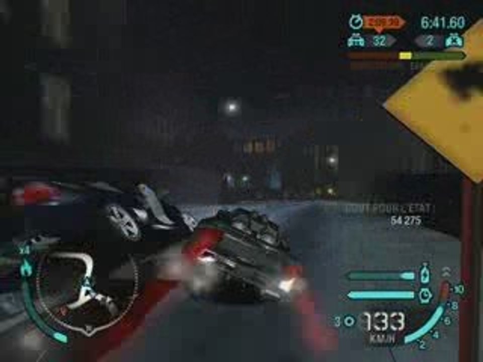 poursuite need for speed carbon