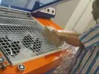 L Kesme Manuel Shrink Makinası Videosu (özel ölçü)