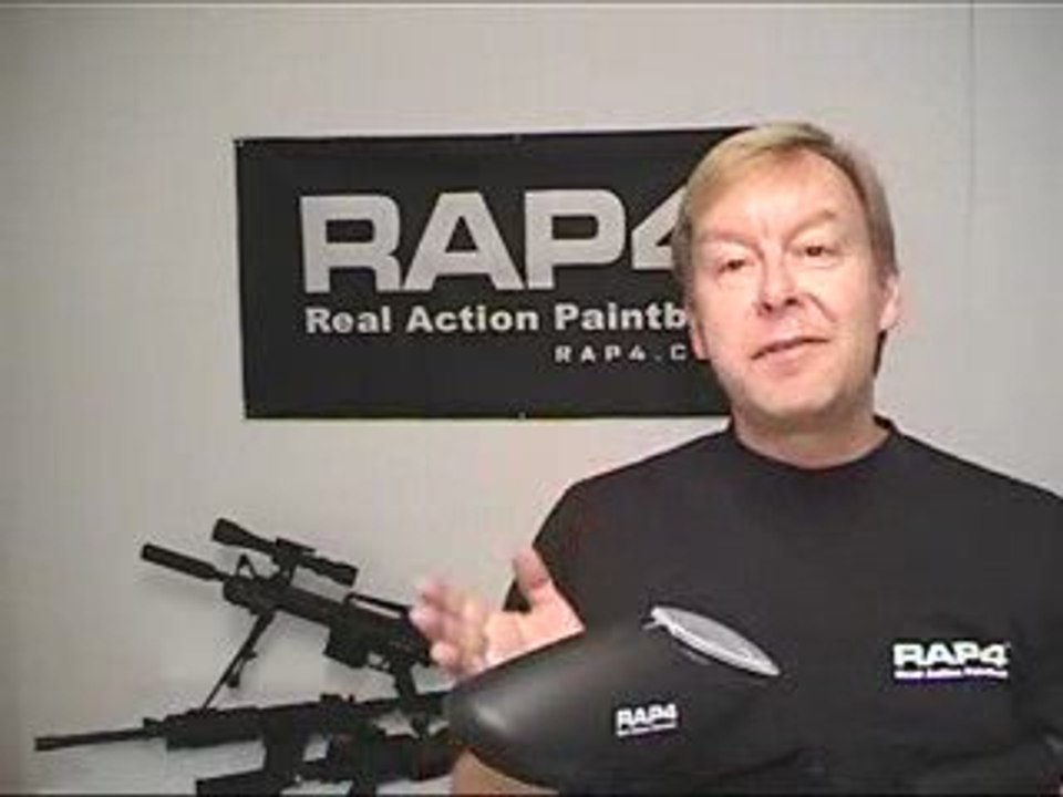 RAP4 T68 Splitfire Dualfeed Paintball System