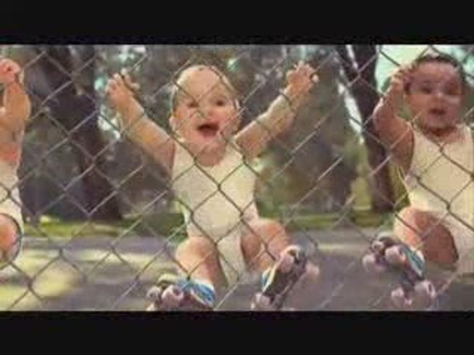 Baby werbespot von evian (mit kurzem bericht)
