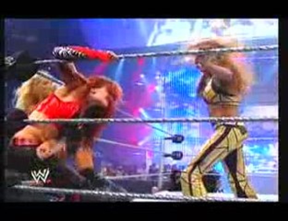 Gail Kim and Maria vs Michelle McCool and Alicia Fox
