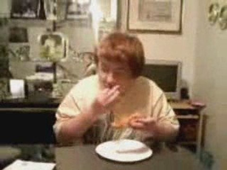 Adam Digs Into a 30 Pound Pizza on 'Man v. Food'