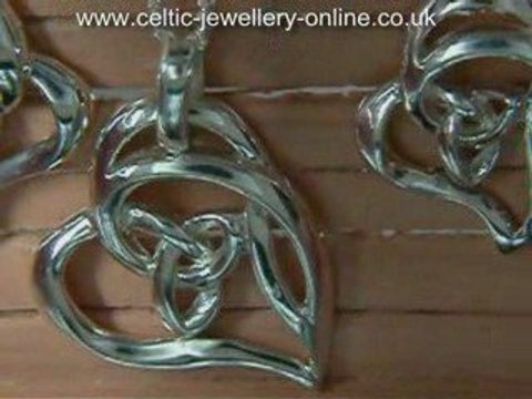 Celtic jewellery set - silver DSG180m1