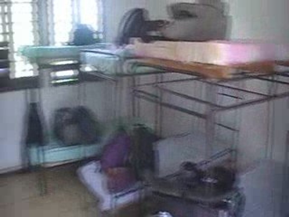 Chambre du Camp de La Bertica, Cuba, Juillet 2009