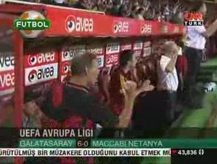 Galatasaray 6-0 Maccabi Netanya maçı özeti golleri