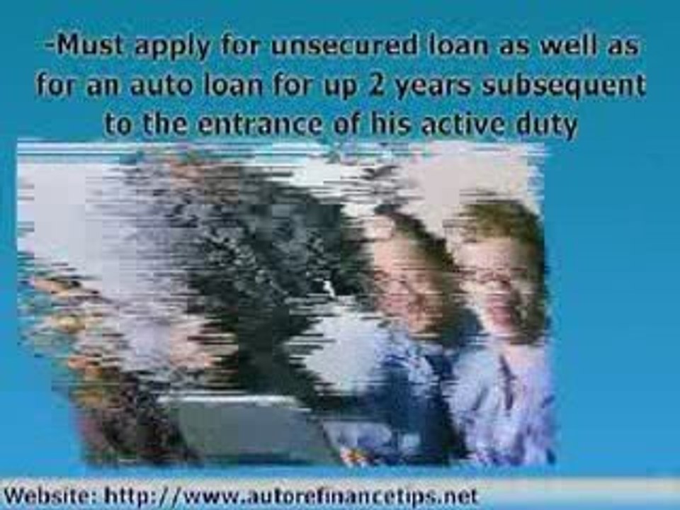 Auto Refinance  Military Auto Loan