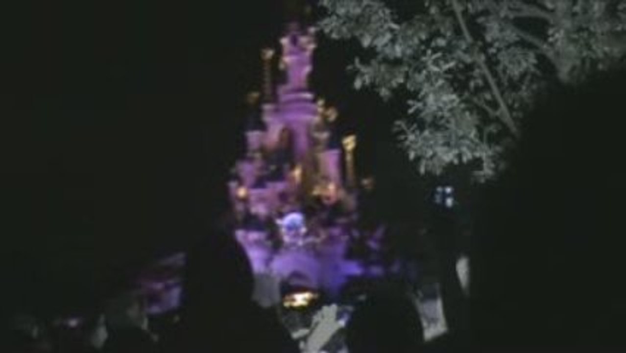 Feu d'artifice disney