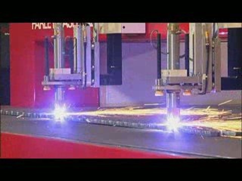 Merlin Plasma cutter- high production plasma cutting machine