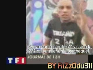 Morsay le Beauf au Zapping TF1 MDR