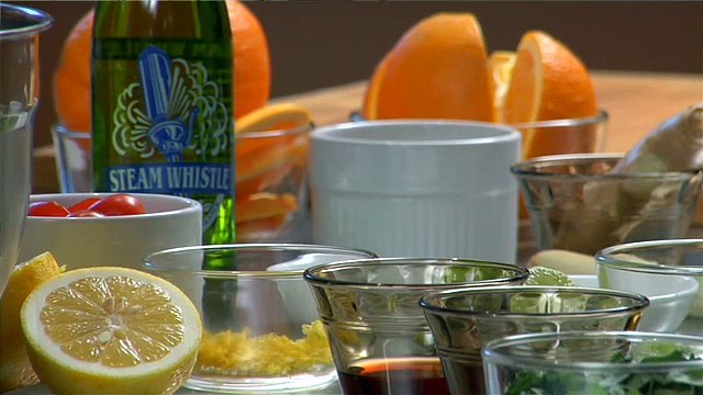 Flank steak and wraps.