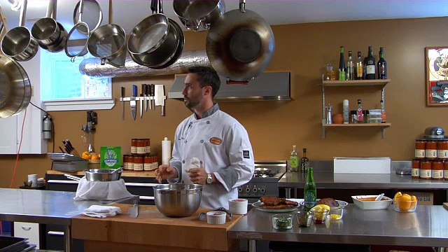 Flank steak and wraps.