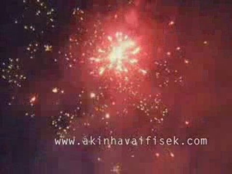 izdivaç park havaifişek gösterisi