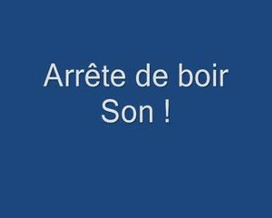 Arrete de ...