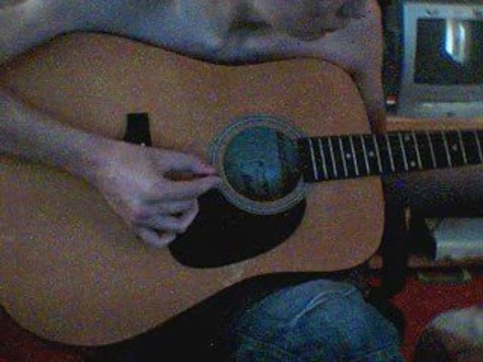 zelda's lullaby on my guitarre