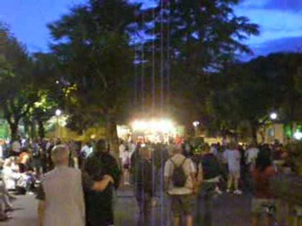 La Bourboule: Concert au square Joffre