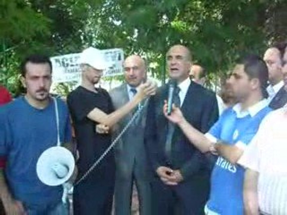 AÇLIK GREVİNDE 3 GÜN CHP TEŞKİLATI ZİYARETİ 2