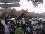 les gabonais de France manifestent,le O7 Aout à Paris 4/7