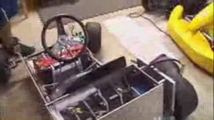 Own made electric go kart