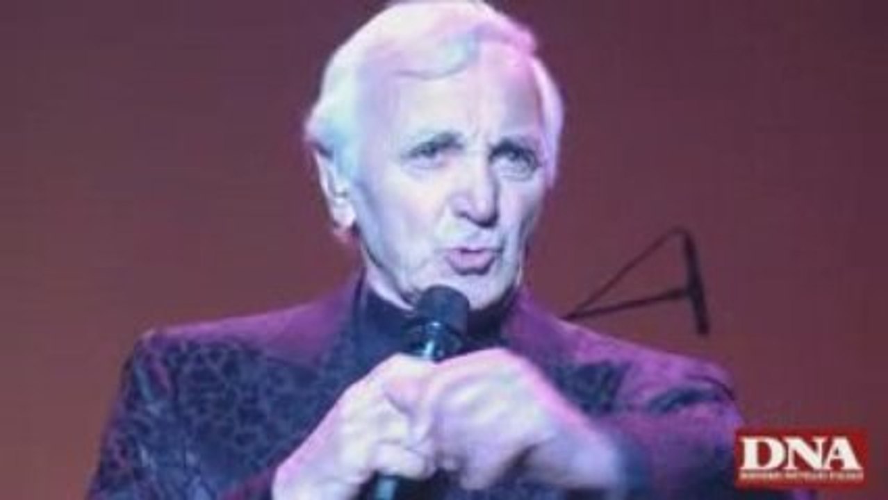 Concert de Charles Aznavour à la Foire aux vins de Colmar