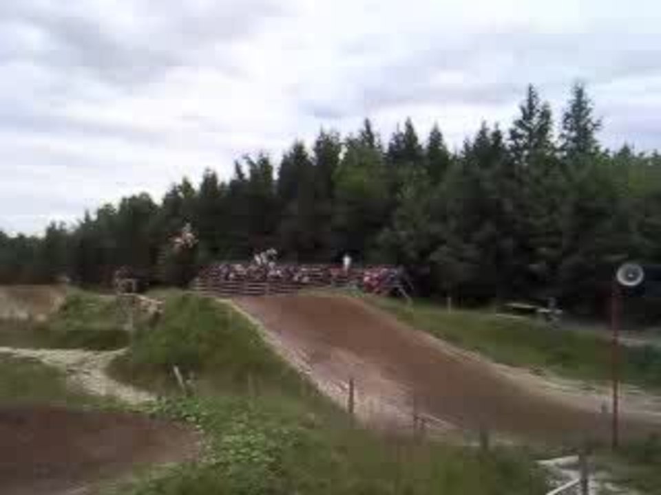 Moto Cross saint apollinaire saut principal inter