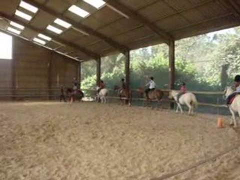 2 eme cours d'équitation de sylvie