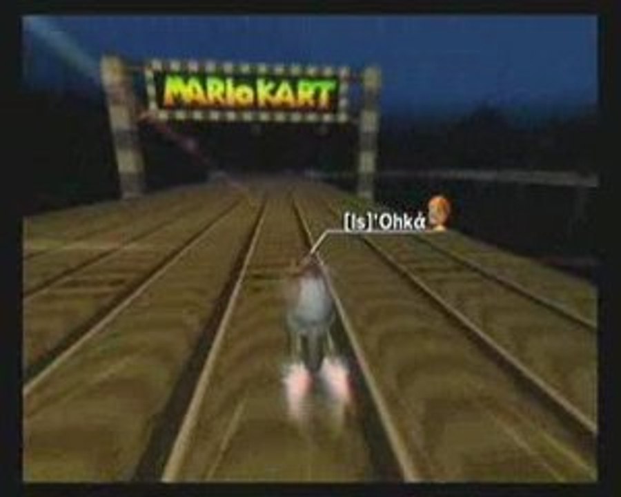 [MKwii] SNES :  Vallée fantôme : 00"55"309