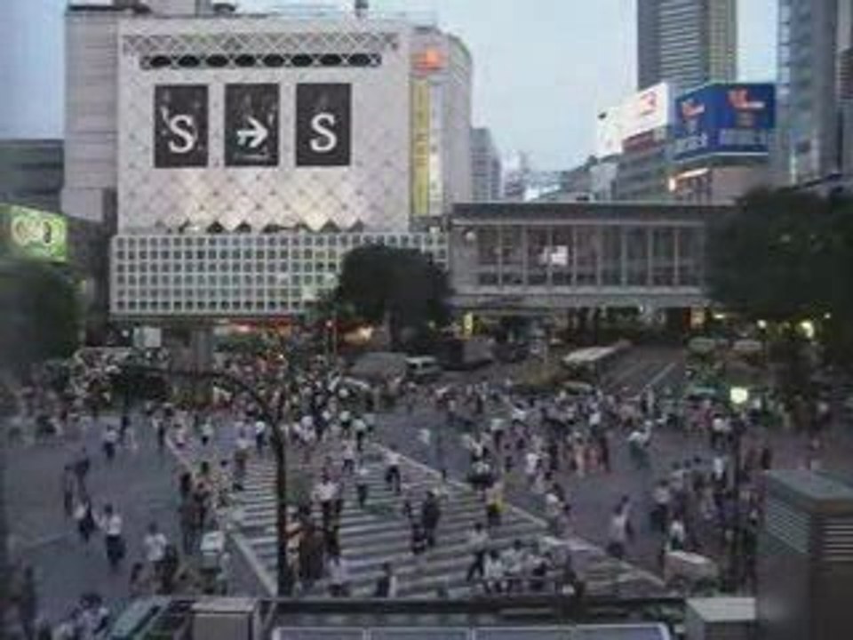 Shibuya crossing